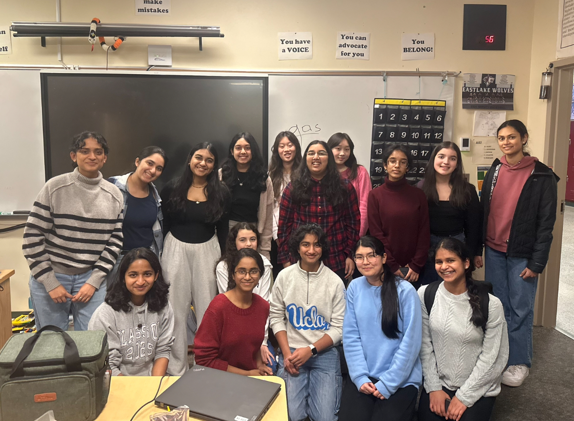 Girls Who Code meeting